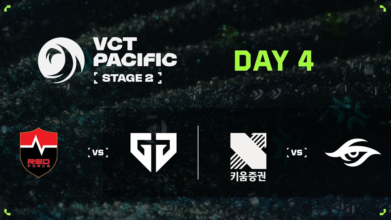 NS vs GEN / KRX vs TS - VCT Pacific - Stage 2 - Groups - Day 4