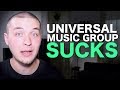 Ce que je veux enseigner mais ne le peux pas  cause du groupe universal music