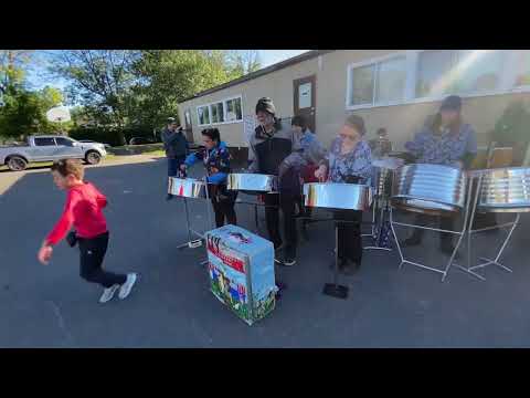 Nepean Parharmonics Steel Band Music(Song: Guantanamera)(Bridlewood Elementary School,Ottawa,Canada