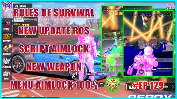 RULES OF SUVIVAL MOD MENU AIMLOCK 100%  SCRIPT GAME GUARDIAN MOD  WEAPON | BY GAMING PLORKMEAS IT