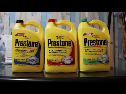 Video: Anong uri ng coolant ang Prestone?