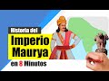 Historia del IMPERIO MAURYA - Resumen | Origen, auge y decadencia.