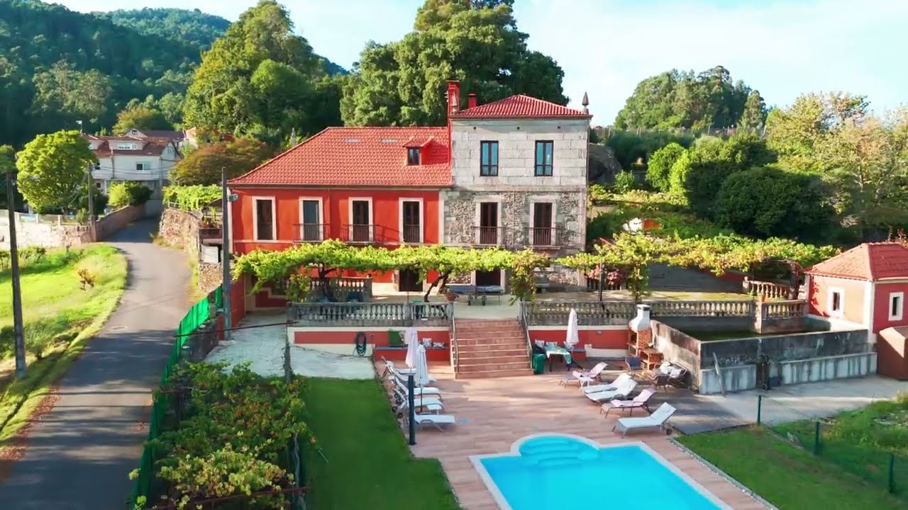 Pazo de Mosende (360), piscina cerca de la playa