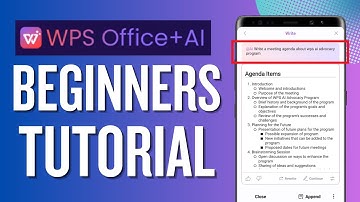 How To Use WPS Office And WPS AI Tutorial