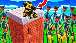 CONSTRUYE PARA SOBREVIVIR A HUGGY WUGGY MUTANTE EN MINECRAFT