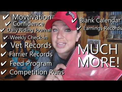 Barrel Racing IS Life | Goals, Motivation, Record Keeping and Log Book ...