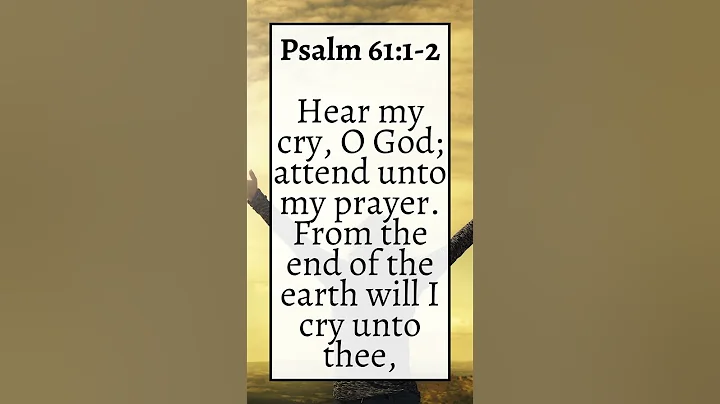 Bible Verse | Psalm 61:1-2 (KJV)