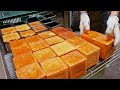 1000 sales per day！Delicious Melaleuca Butter Toast Making Skill/日賣1000個！超火紅「千層生乳吐司」製作, 吐司製作技巧