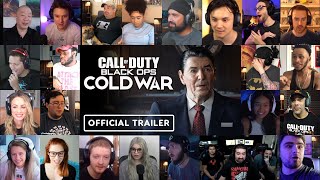Call of Duty Black Ops Cold War Story Reveal Trailer Reaction Mashup \& Review