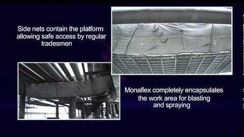 WEB Seal Sands - suspended platform for under deck access to jetty