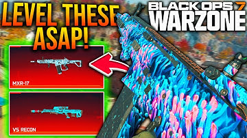 BLACK OPS 7 WARZONE: LEVEL These WEAPONS Before The MAJOR UPDATE!