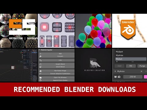 Recommended Blender Downloads of the week 31/12/2020 (free)