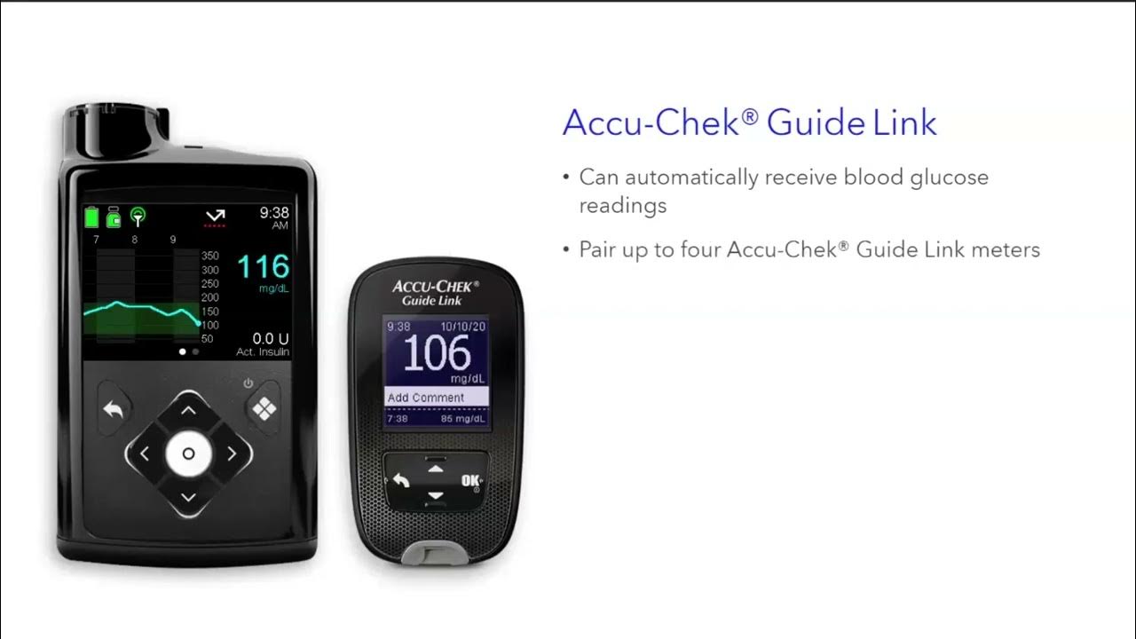 MiniMed™ 780G System How to Use the AccuChek® Guide Link Meter YouTube