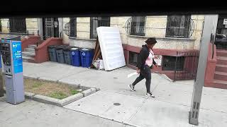 Riding B44 SBS Bus Unit 6145: Rogers Avenue/Clarkson Ave - Bedford Avenue/Halsey Street