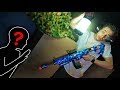 NERF Hide & Seek In The Dark Challenge!