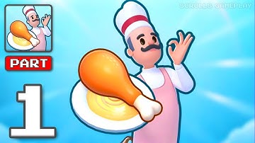 Chicken Fries - Gameplay Walkthrough Part 1 - Farmyard Fry Frenzy (iOS, Android)