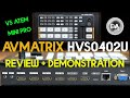 AVMatrix HVS0402U Review + Demonstration | vs Atem Mini Pro