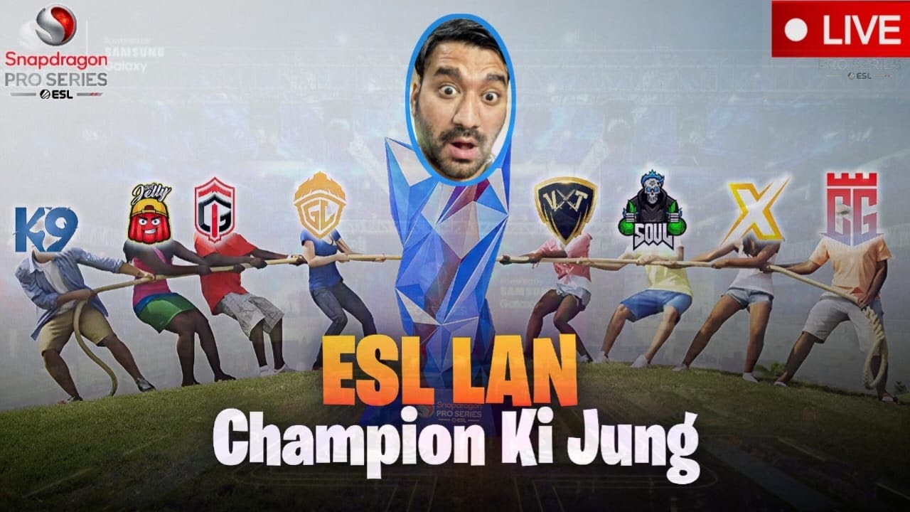 1 Day To Go 🤩 ESL LAN 2025 🏟| Dry Run Matches Result📝 #sps#bgmilive # ...