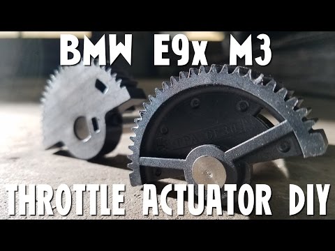 BMW S65 E90 E93 E92 M3 Throttle Actuator DIY