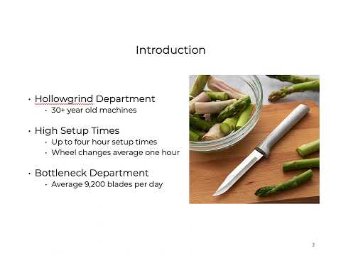 RADA MFG. CO.: RADA Cutlery - IE 441 Spring 2024 (Group 4)