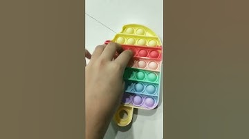 fidget toy pop it asmr #short #shorts #fidget #pop #youtube