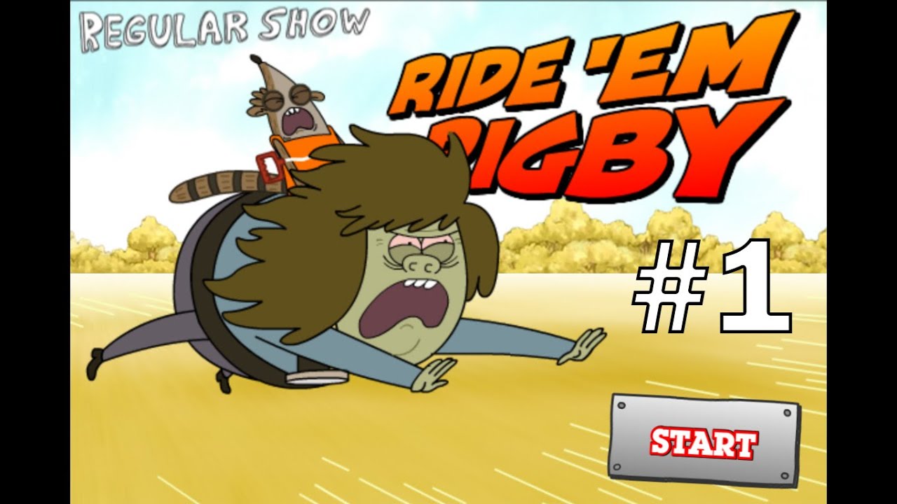 Regular Show Rigby Driving Regular Show Ride 'Em Rigby !! PART 1 - YouTube