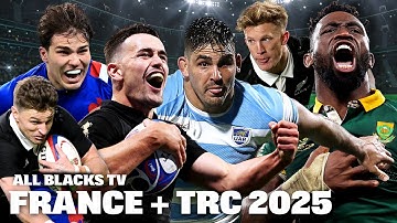 🔴 All Blacks v France 2025 + FULL TRC Tests |  ALL BLACKS TV 📺