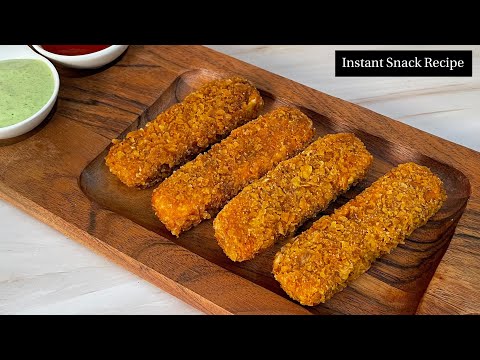 Crispy Paneer Fingers | Easiest & Instant Snack Recipe | Easy & Quick Evening Snacks | Paneer Sticks | Anyone Can Cook with Dr.Alisha
