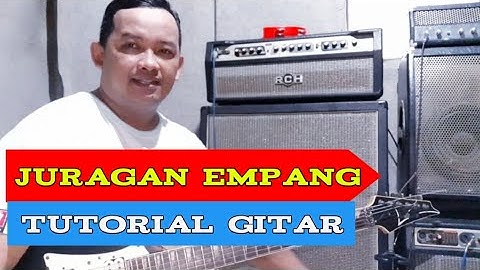 Juragan empang tutorial gitar intro  dan solo melodi