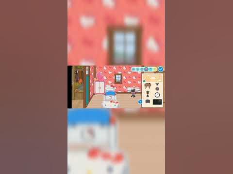 комната виде халоу китти - YouTube