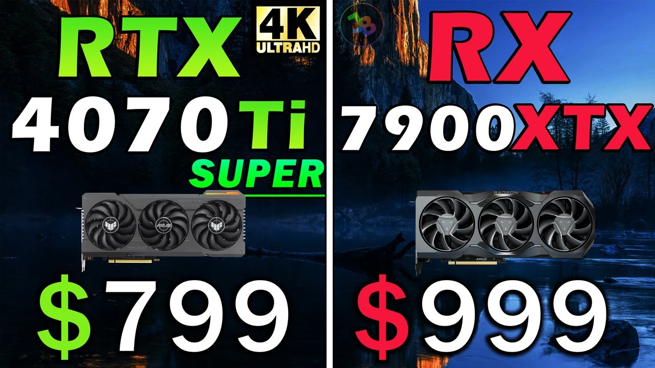 RTX 4070 Ti Super vs RX 7900 XTX | REAL Test in 10 Games | 4K ...
