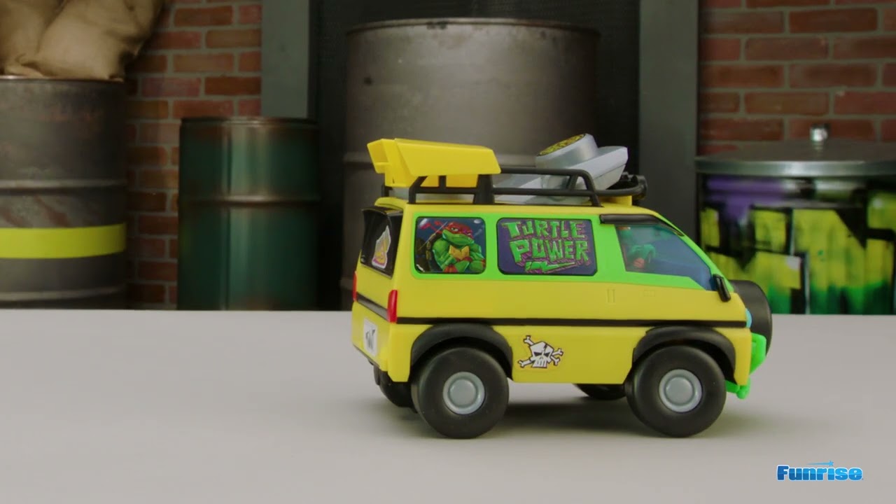 Tortue ninja - vehicule pizza blaster radiocommande