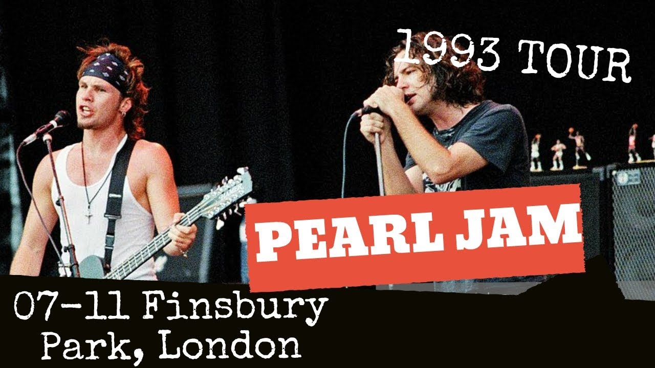 pearl jam 1993 tour dates