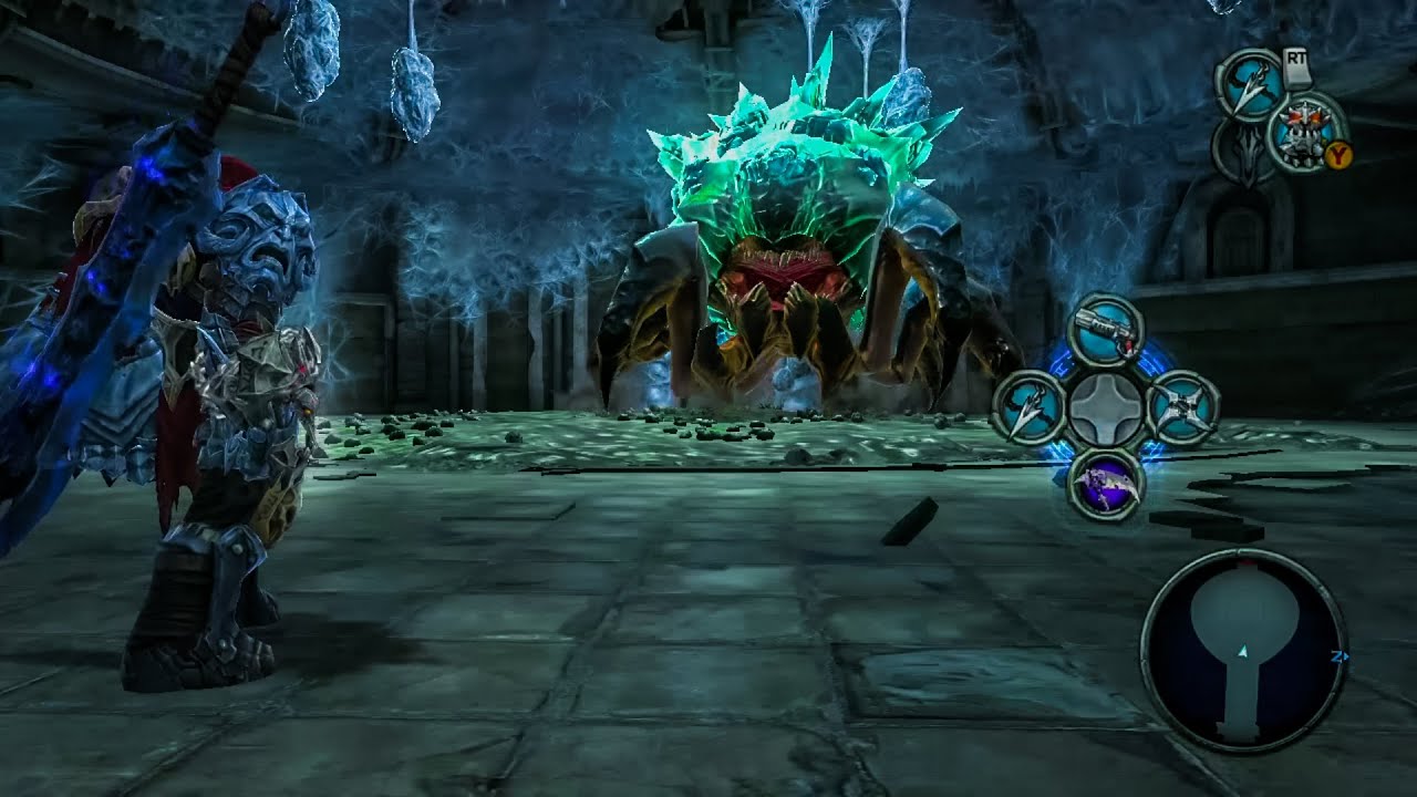 DARKSIDERS WAR Vs GIANT SPIDER Battle Boss Battle Gameplay Session 720p60FPS No darksiders-war-vs-giant-spider-battle-boss-battle-gameplay-session-720p60fps-no