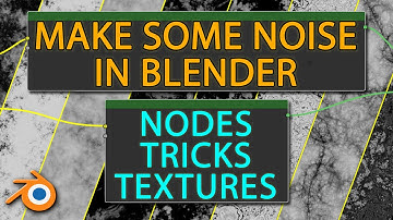 All about noise textures and nodes in Blender