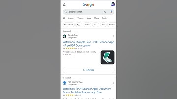 How to install scanner app ☺️ (Simple scan:PDF scanner App_Free PDF document scanner😱📋📑 #clear scan