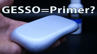 Use Gesso as Primer for 3D parts
