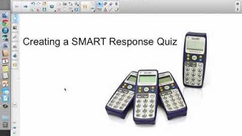 Creating a SMART Response Quiz