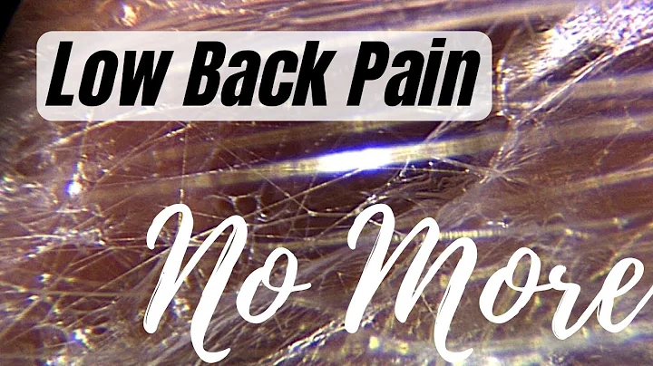 Low Back Pain No More