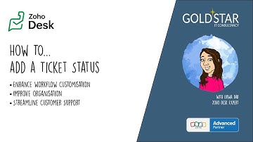 How to add a ticket status in Zoho Desk