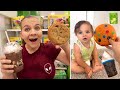 SQUISHY VS REAL FOOD! Toddler Controls What We Eat!