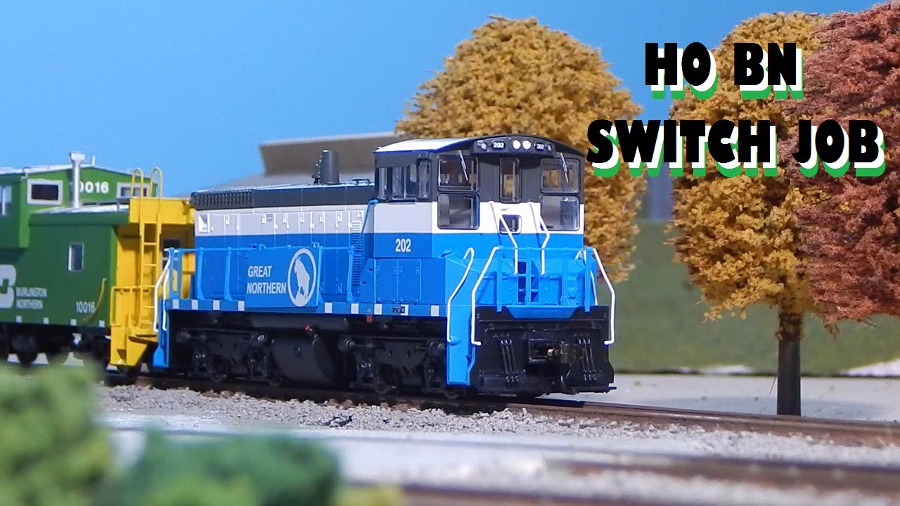HO BN Switch Job - YouTube