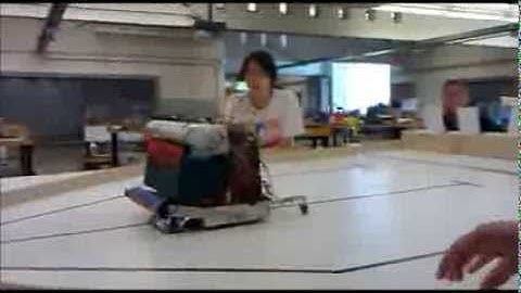 2013 UBC ENPH 253 Group 7 Robot Prototype Time Trial Vedio