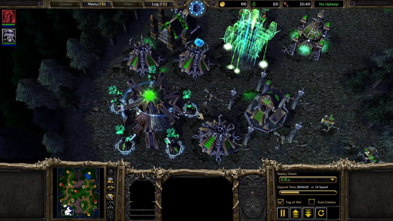 ESports - Warcraft III, KiRa (French player) vs Ze1Ko, World Cyber Games 2019 - France Qualifier ...