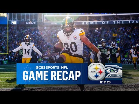 Steelers SLASH Seahawks Playoff Chances with WIN | Game Recap | CBS Sports