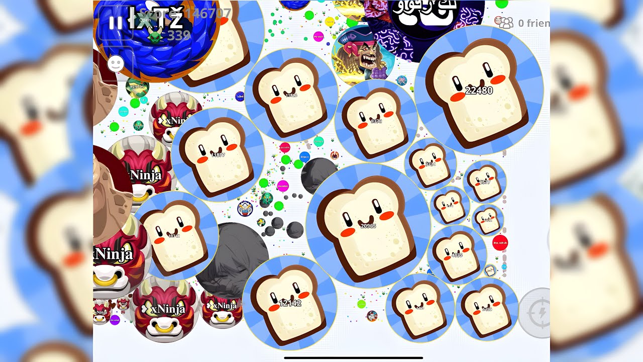 SOLO WORLD RECORD HIGHSCORE!!? 😎 (AGAR.IO MOBILE)