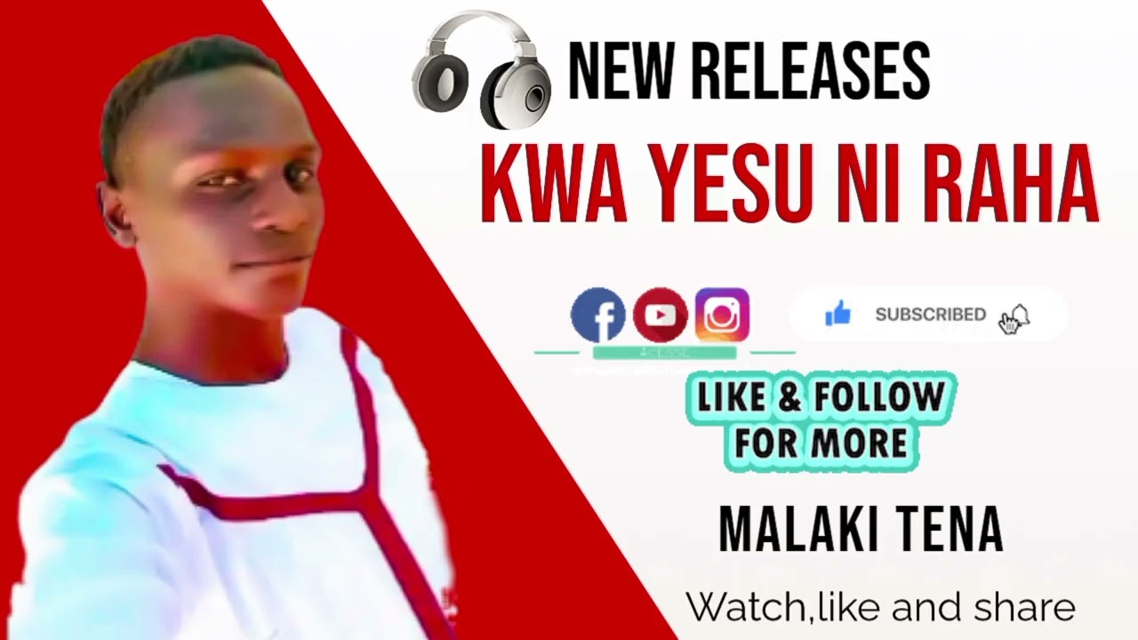 Kwa Yesu Ni Raha Audio visualizer by Malaki Tena