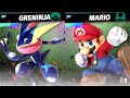 Super Smash Bros Ultimate Amiibo Fights EX Greninja Vs Mario Super Smash Bros Ultimate Amiibo Fights EX Greninja Vs Mario