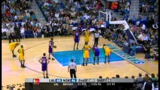 Kobe Bryant 50 Points vs Hornets (4th straight 50+ Point Game) - 2007.03.23