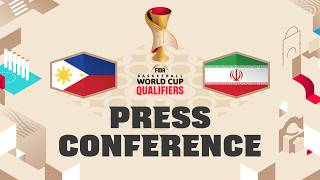 Philippines v Iran - Press Conference | FIBA Basketball World Cup 2027 Asian Qualifiers screenshot 4